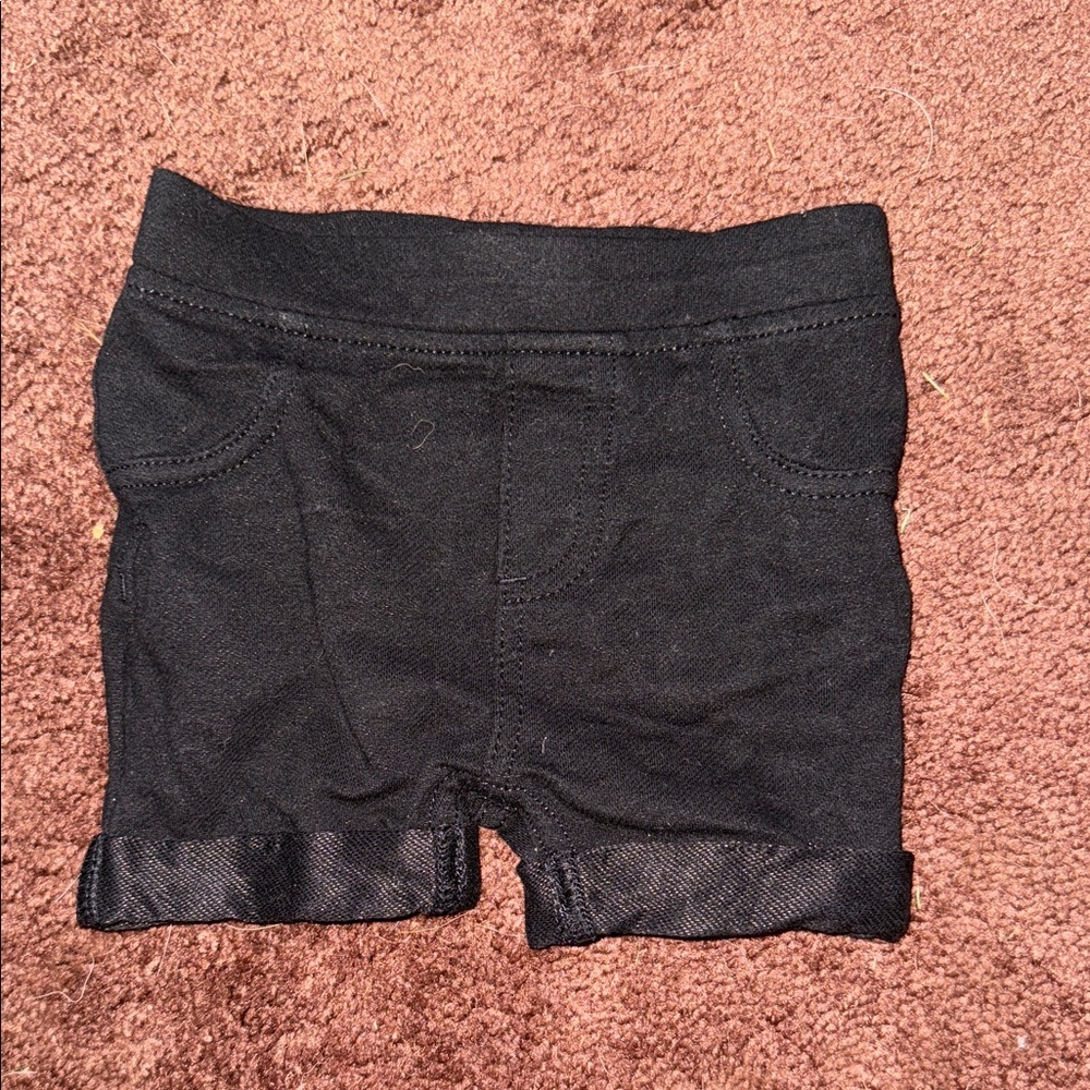 Garanimals Black Jean Shorts for Women